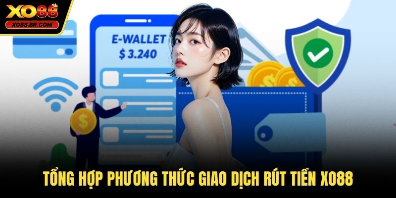 Tổng hợp phương thức giao dịch rút tiền XO88